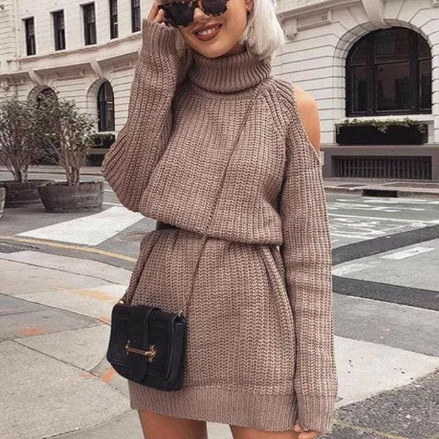 Kinky Cloth Knitted Sweater Dress 2 Kinky Cloth Knitted Sweater Dress
