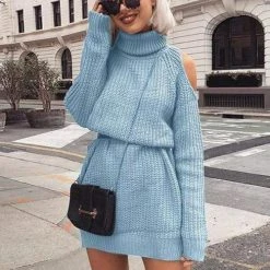 Kinky Cloth Knitted Sweater Dress 21 Kinky Cloth Knitted Sweater Dress