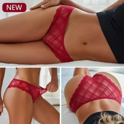 Kinky Cloth Lace Geometric Panties Lingerie & Panties