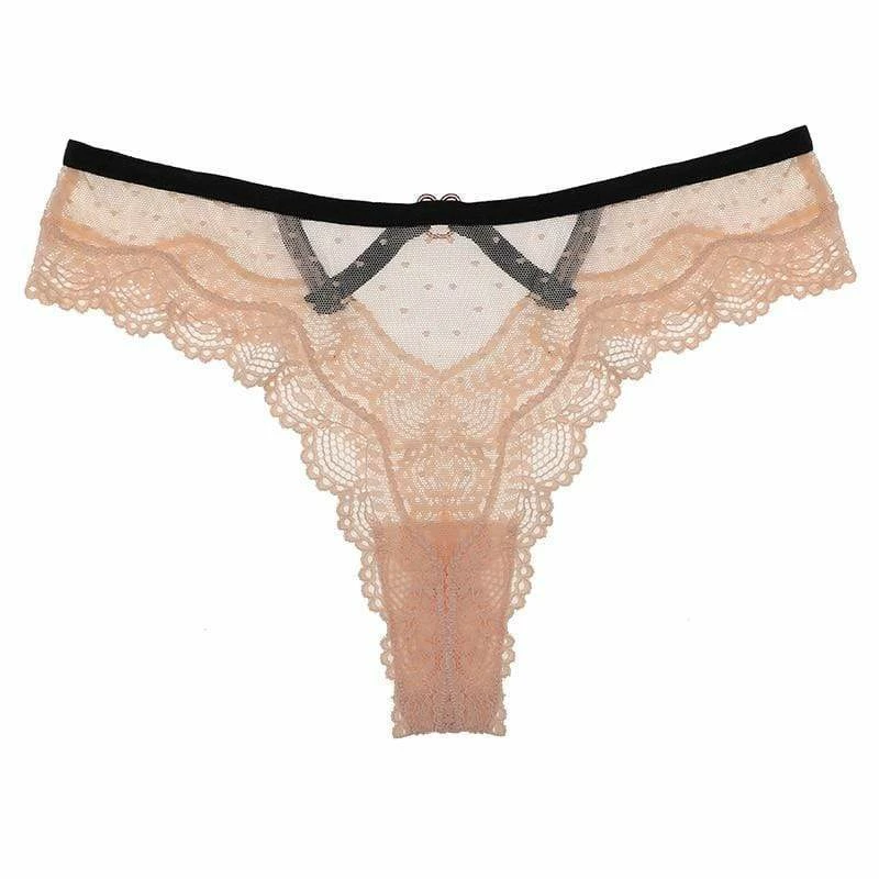 Kinky Cloth Lace Hollow Out Underwear Panties 4 Kinky Cloth Lace Hollow Out Underwear Panties