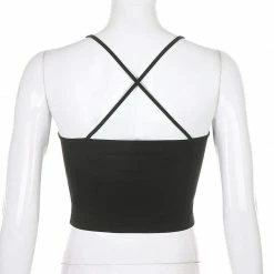 Kinky Cloth Lace Patchwork Cropped Split Cami Crop Tops 11 Kinky Cloth Lace Patchwork Cropped Split Cami Crop Tops