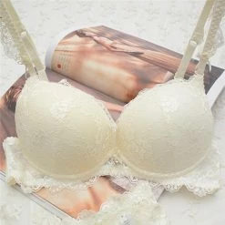 Kinky Cloth Lingerie & Panties Lace Push-up Bra And Panty Set