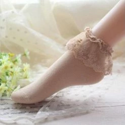 Kinky Cloth DDLG - Daddy / Little Lace Ruffle Socks