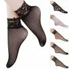 Kinky Cloth Lace Silk Short Socks Socks & Tights