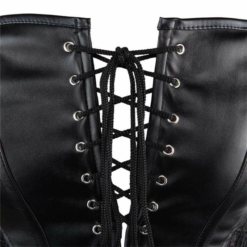Kinky Cloth Lace Skirt Plus Size Leather Corset Goth 4 Kinky Cloth Lace Skirt Plus Size Leather Corset Goth
