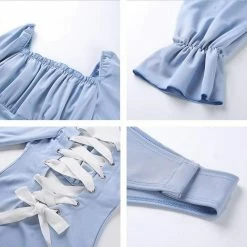 Kinky Cloth Lingerie & Panties Lace Up Lolita Onesie 31 Kinky Cloth Lingerie & Panties Lace Up Lolita Onesie