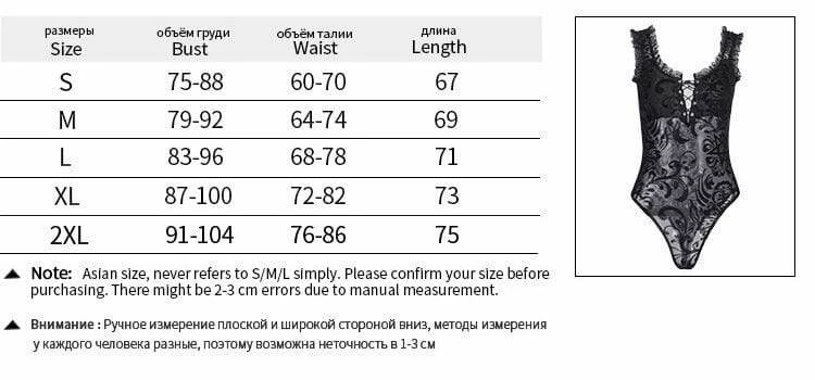 Kinky Cloth Lace Up Mesh Hollow Out Patchwork Bodysuit 7 Kinky Cloth Lace Up Mesh Hollow Out Patchwork Bodysuit