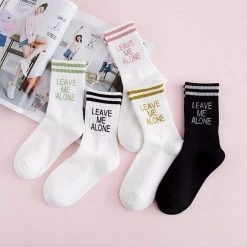 Kinky Cloth Socks & Tights Leave Me Alone Socks