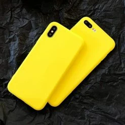 Kinky Cloth Lemon Yellow Candy Color IPhone Case Phone Cases