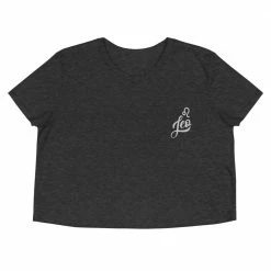 Kinky Cloth Leo Embroidered Crop Top Astrology