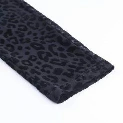 Kinky Cloth Leopard Mesh Bodysuit