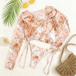 Kinky Cloth Leopard Print Bikini Set Swimwear