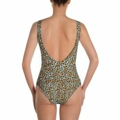 Kinky Cloth Leopard Print Swimsuit Plus Size