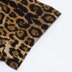 Kinky Cloth Leopard Print Zipper Bodysuit Cosplay