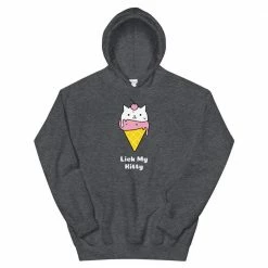 Kinky Cloth Kawaii Lick My Kitty Hoodie