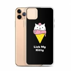 Kinky Cloth Lick My Kitty IPhone Case Kawaii