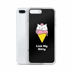 Kinky Cloth Lick My Kitty IPhone Case Kawaii