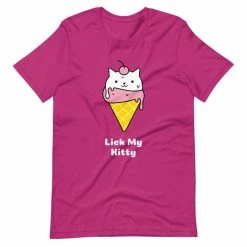 Kinky Cloth Lick My Kitty T-Shirt Kawaii