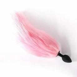 Kinky Cloth Light Up Tail Plug