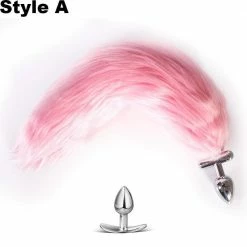 Kinky Cloth Light Up Tail Plug