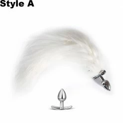 Kinky Cloth Light Up Tail Plug