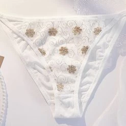 Kinky Cloth Lingerie Lace Brassiere Panty Set