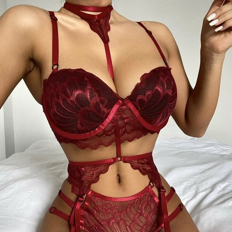 Kinky Cloth Lingerie Padded Underwear Set Lingerie & Panties 6 Kinky Cloth Lingerie Padded Underwear Set Lingerie & Panties