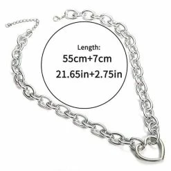 Kinky Cloth Lock & Chain Choker