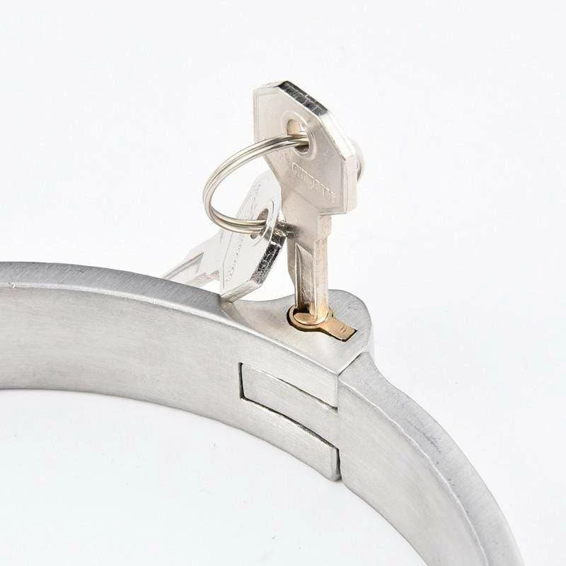 Kinky Cloth Lockable Stainless Steel Collar 3 Kinky Cloth Lockable Stainless Steel Collar