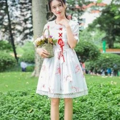 Kinky Cloth Lolita Bunny Dress DDLG - Daddy / Little