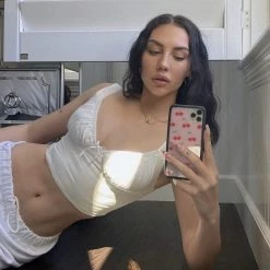 Kinky Cloth Lolita Camis Cropped Top