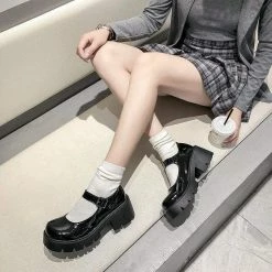 Kinky Cloth Cosplay Lolita Doll Shoes