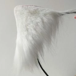 Kinky Cloth Lolita Ear Hair Hoop & Hair Pin Cosplay