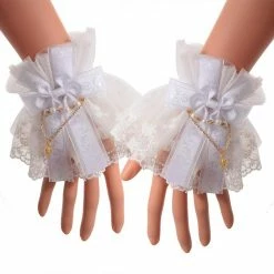 Kinky Cloth Lolita Lace Cuffs