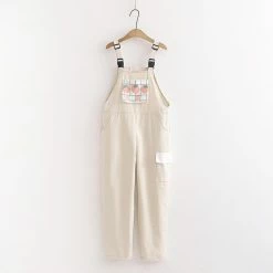 Kinky Cloth Kawaii Lolita Strawberry Print Jumpsuit