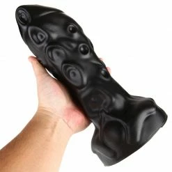 Kinky Cloth Long Anal Plug W/Suction Cup