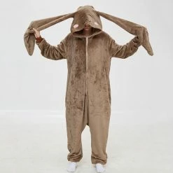 Kinky Cloth Long Ears Rabbit Onesie Pet Play