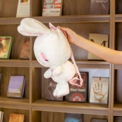 Kinky Cloth Long Lash Rabbit Toy Backpack Pet Play