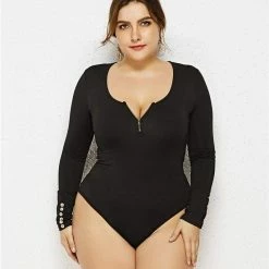 Kinky Cloth Long Sleeve Bodysuit Onesies & Bodysuits