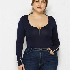 Kinky Cloth Long Sleeve Bodysuit Onesies & Bodysuits