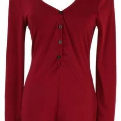 Kinky Cloth Top & Tees Long Sleeve Cozy Sweater Bodysuit