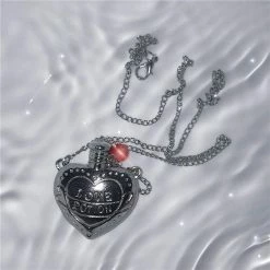Kinky Cloth Love Potion Bottle Pendant Necklace