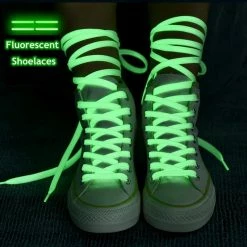 Kinky Cloth Luminous Shoelaces 1 Pair On Sale