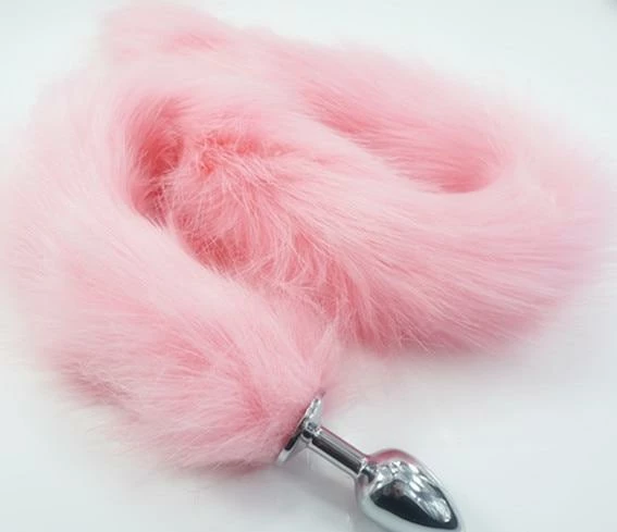 Kinky Cloth Lush Long Tail Plug 2 Kinky Cloth Lush Long Tail Plug