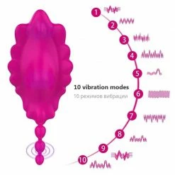 Kinky Cloth Vibrators Manta Ray Vibrator W/ Remote Control