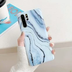 Kinky Cloth Marble Huawei Phone Case Phone Cases