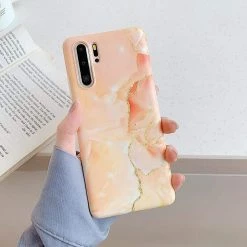 Kinky Cloth Phone Cases Marble Stone Huawei Phone Case
