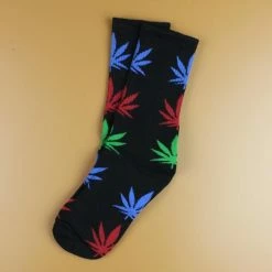 Kinky Cloth Stoner Marijuana Leaf Ankle Socks