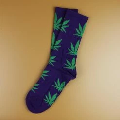 Kinky Cloth Stoner Marijuana Leaf Ankle Socks