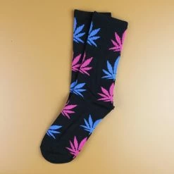 Kinky Cloth Stoner Marijuana Leaf Ankle Socks